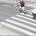 (Vídeo) Homem morre atropelado na faixa de pedestres em Blumenau