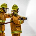 Bombeiros Voluntários promovem simulado de incêndio no hospital, em Guaramirim 