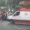 (Vídeo) Motociclista morre após acidente em Jaraguá do Sul