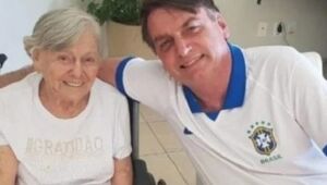 Mãe de presidente Bolsonaro morre aos 94 anos