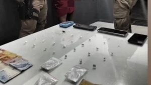 Homem é preso por tráfico de drogas em Jaraguá