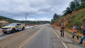 SC-108 é totalmente liberada para tráfego de veículos em Guaramirim