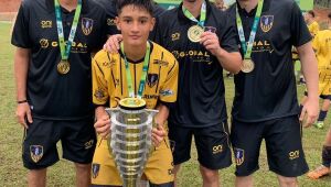 Jovem de Jaraguá é campeão da Copa SC com time Sub-15 de Itajaí 