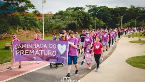 Hospital Jaraguá promoveu caminhada pela prematuridade