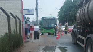 Criança morre após acidente com ônibus em Jaraguá