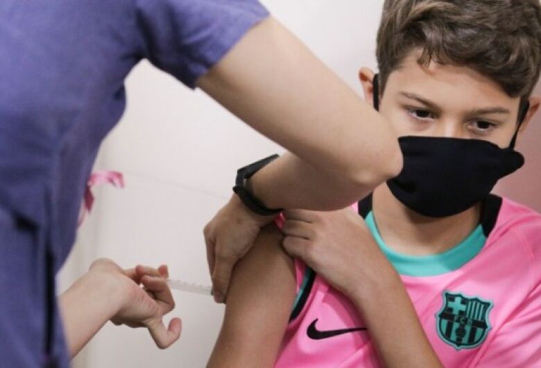 Liberada vacinação para crianças com 10 anos completos em Jaraguá