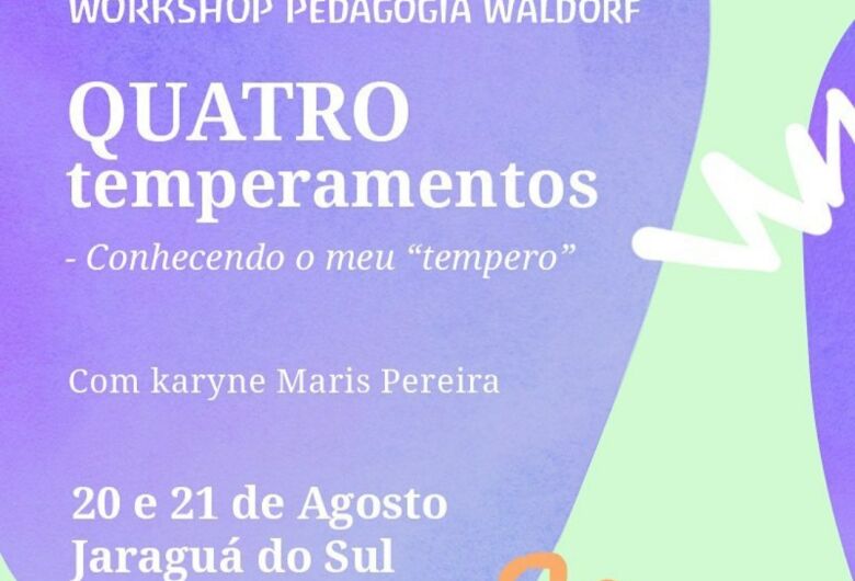 Workshop em Jaraguá detalha sobre pedagogia Waldorf 