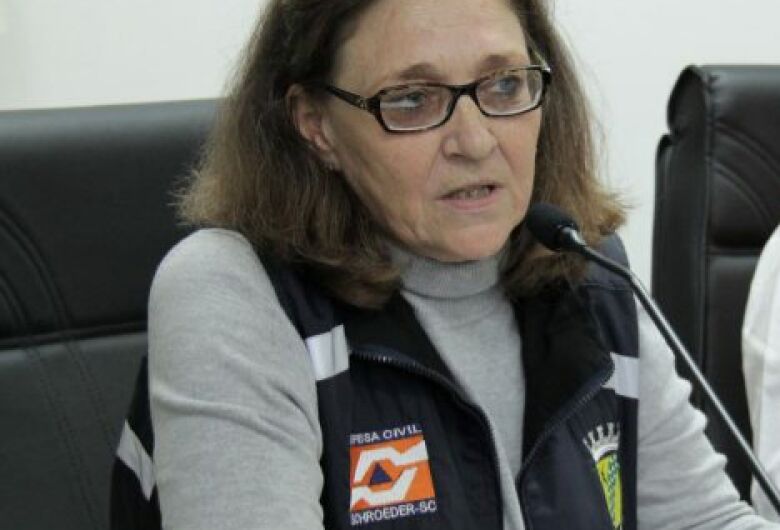 Ex-diretora de Defesa Civil de Schroeder, Tânia Dantas, morre aos 62 anos