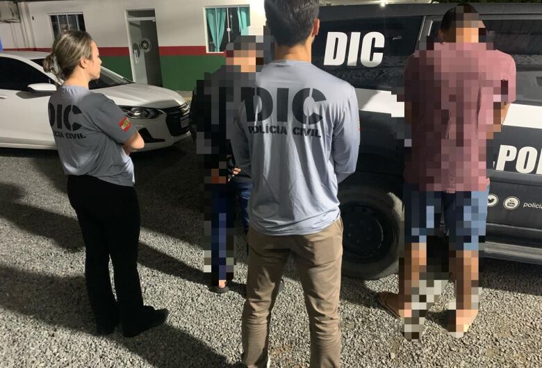 Acusados de homicídio em Jaraguá são presos pela Polícia Civil