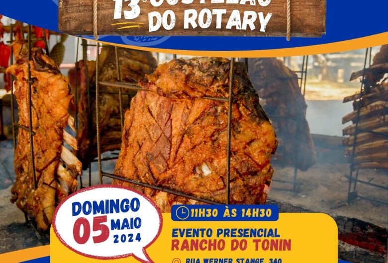 Costelão do Rotary de Jaraguá vai destinar renda à Casa São José e Ajab