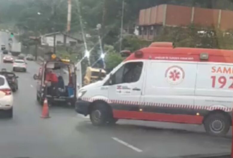 (Vídeo) Motociclista morre após acidente em Jaraguá do Sul