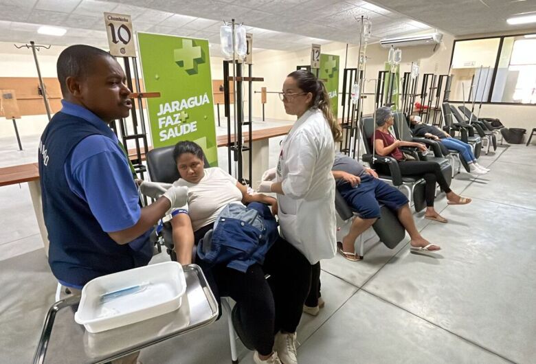 Mais de 7 mil pessoas já passaram pelo Centro de Atendimento Dengue de Jaraguá