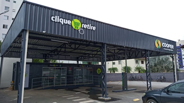 Cooper inaugura serviço Clique e Retire em Jaraguá do Sul - Crédito: Divulgação 