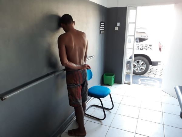 Homem é preso por tentativa de homicídio em Massaranduba  - Crédito: Divulgação/14ºBPM