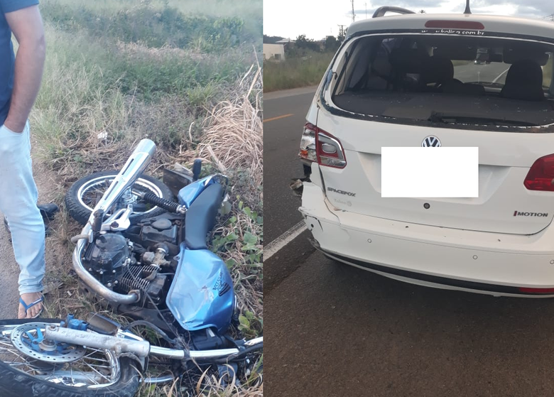 Motociclista sofre acidente grave na SC-108, em Massaranduba 
 - Crédito: Divulgação/Bombeiros de Massaranduba