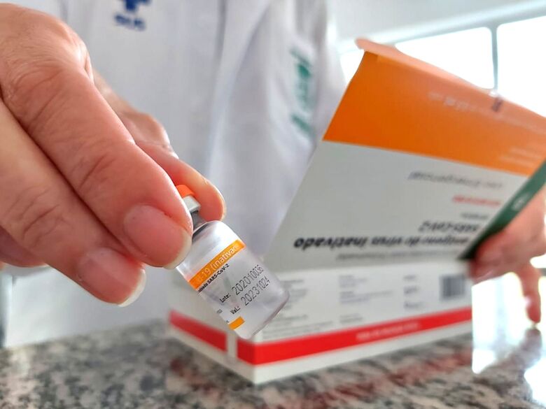 Pessoas com 51 anos já podem se vacinar contra a covid-19 em Jaraguá   - Crédito: Arquivo / Divulgação 