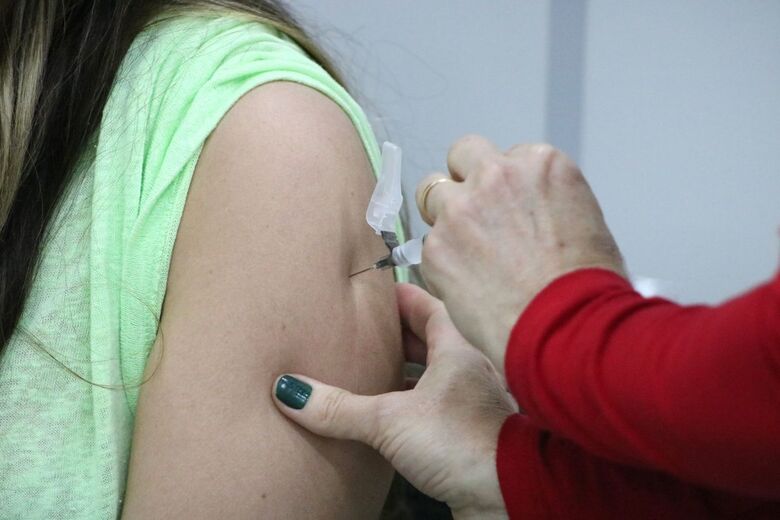 Mais de 2.600 pessoas foram vacinadas contra a covid no fim de semana em Jaraguá  - Crédito: Divulgação 