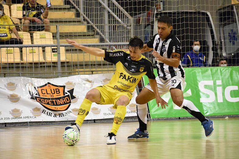 Jaraguá Futsal perde para o Ceará e vê título da Copa do Brasil escapar - Crédito: Paulinho Sauer/Jaraguá Futsal