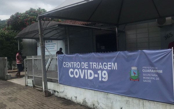Pacientes com sintomas da Covid em Guaramirim devem procurar atendimento no hospital - Crédito: Divulgação