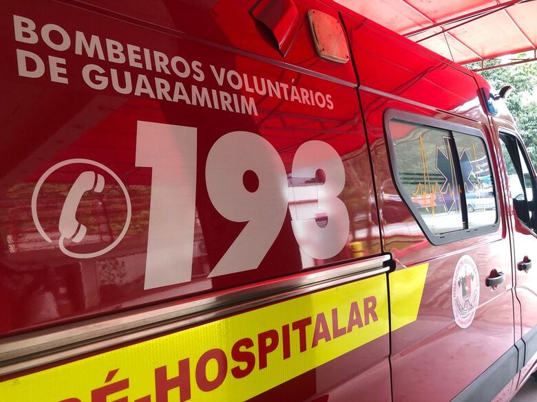 Bebê de 1 ano cai da sacada em Guaramirim - Crédito: Ricardo Rabuske