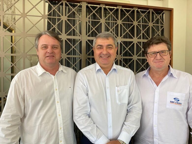 Pré-candidato ao governo de SC pelo MDB, Antídio Lunelli, visita Pomerode - Crédito: Divulgação 