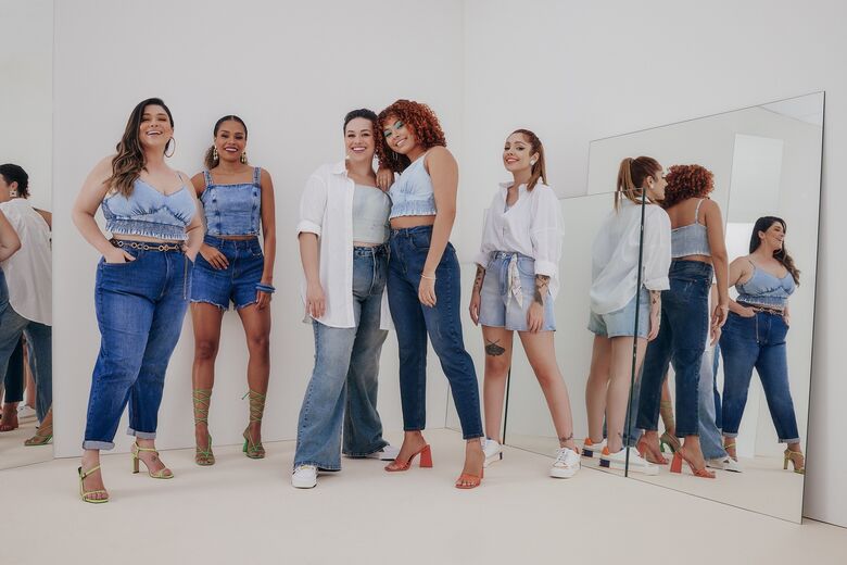 Lunender lança novos modelos do famoso Jeans Chapa Barriga - Crédito: Divulgação 