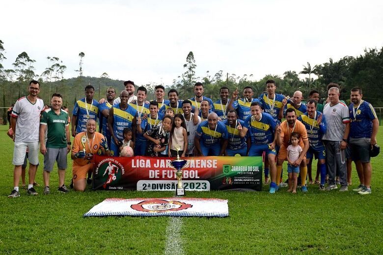 Rio Molha é campeão da 2ª Divisão de Futebol - Crédito: Divulgação / Prefeitura de Jaraguá do Sul