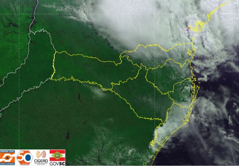 Santa Catarina volta a ter temporais e chuvas retornam na próxima terça-feira - 