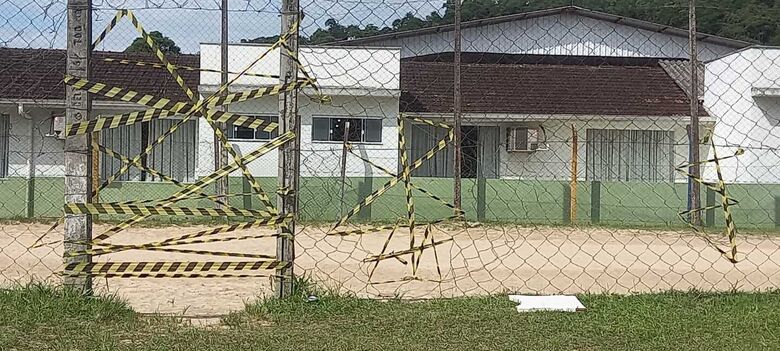 Área de lazer do Jaraguá 84 é interditada após depredação na estrutura - Crédito: Divulgação / Prefeitura de Jaraguá do Sul